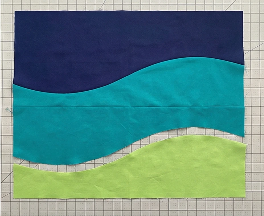 Quilted Wall Hangings with Abstract Nordic Landscapes