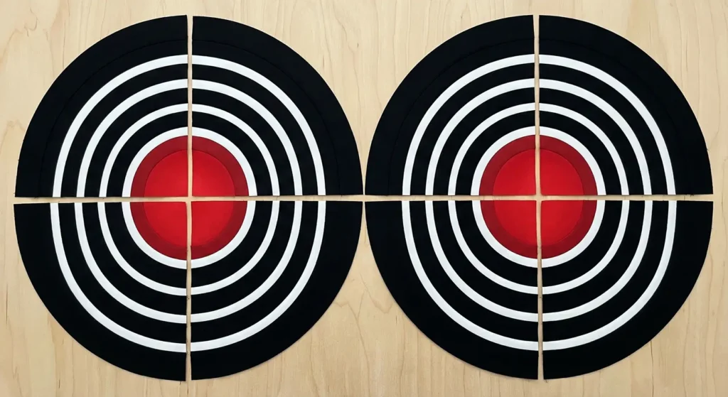 Red, Black, and White Sophisticated Log Cabin Quilt Patterns