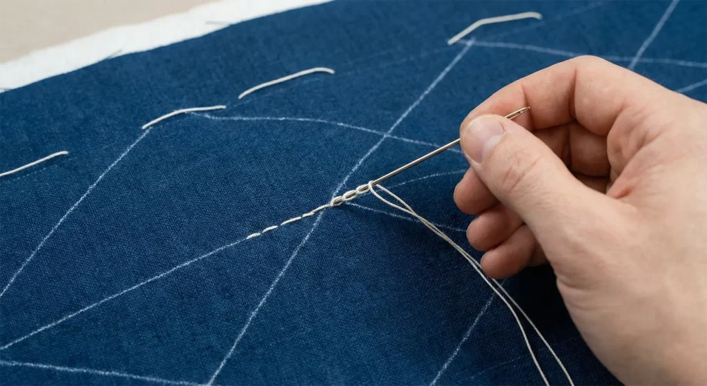 Refined Hishizashi Indigo Quilt Patterns for Elegant Table Runners