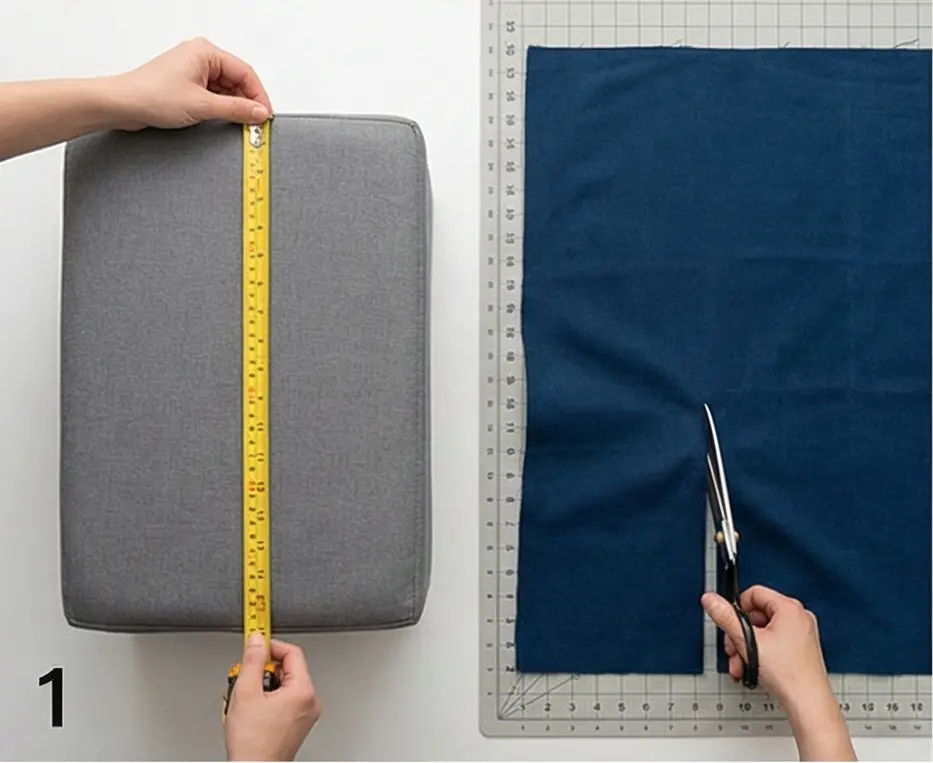 Refined Shonai Quilt Patterns for Ottoman Covers