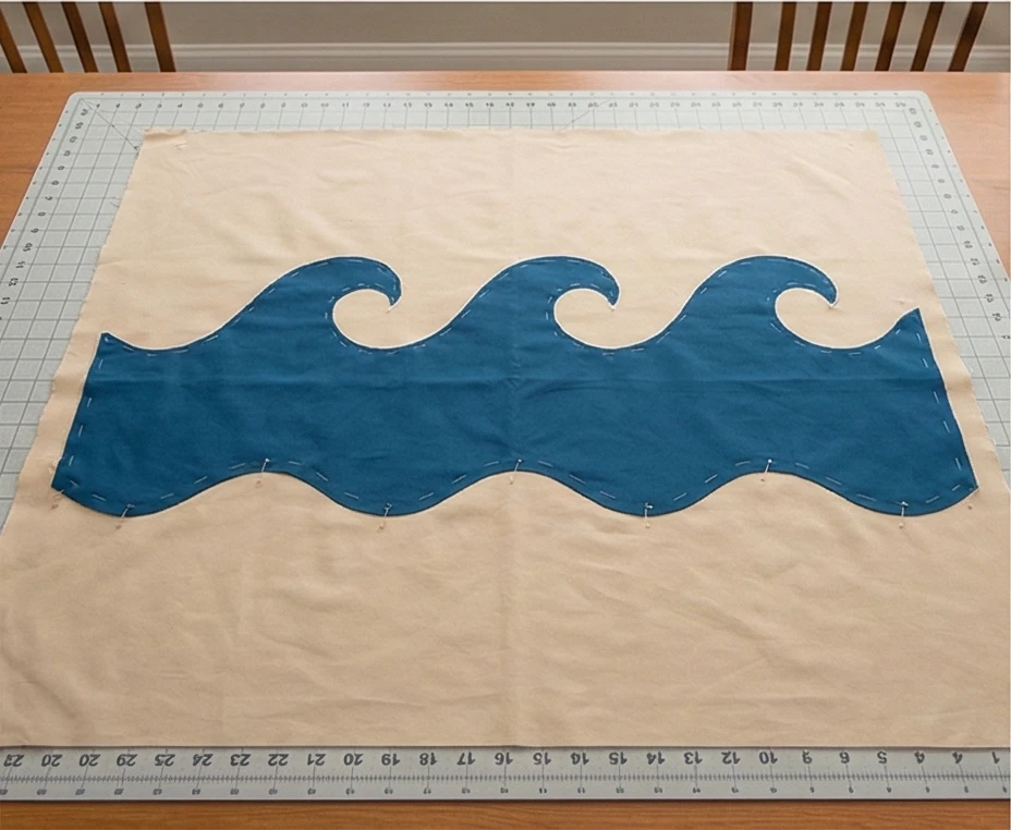 Relaxing Ocean Wave Quilt Patterns for Cozy Couch Covers