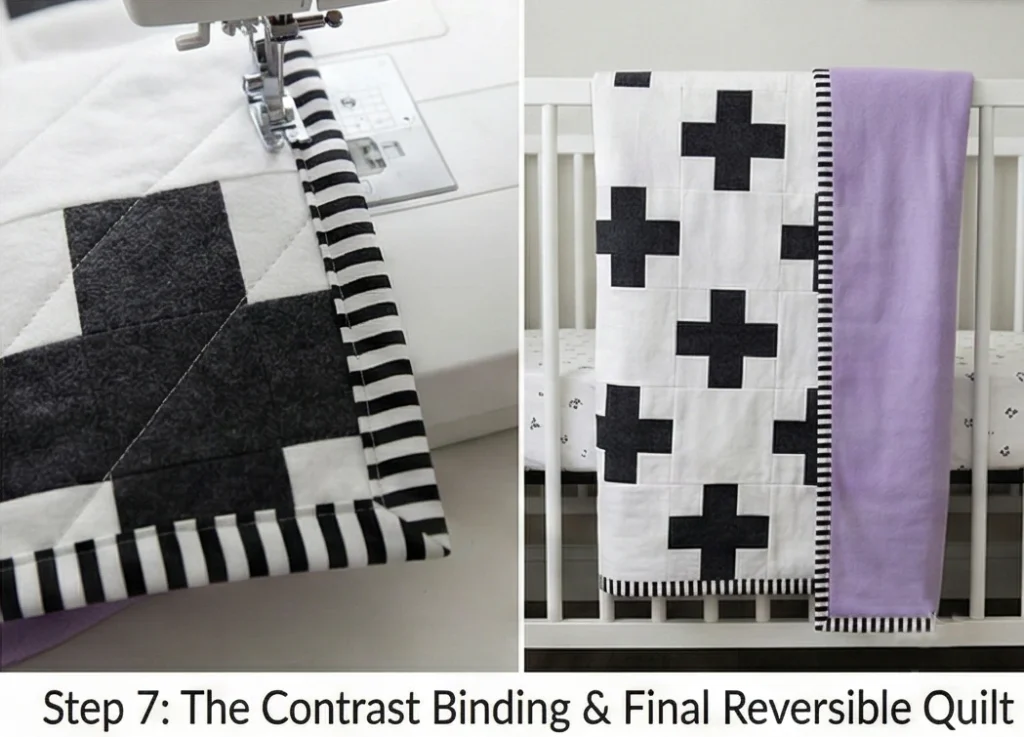 Reversible Baby Quilt Designs for Everyday Bed Covers