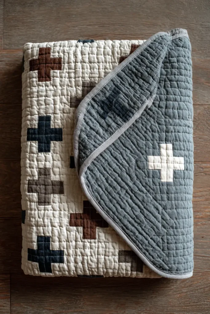 Reversible Baby Quilt Designs for Everyday Bed Covers