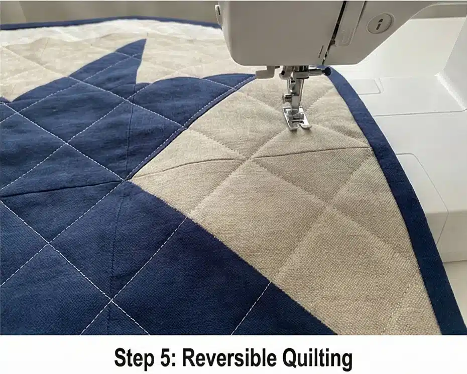 Reversible Star Quilt Designs for Versatile Living Room Throws