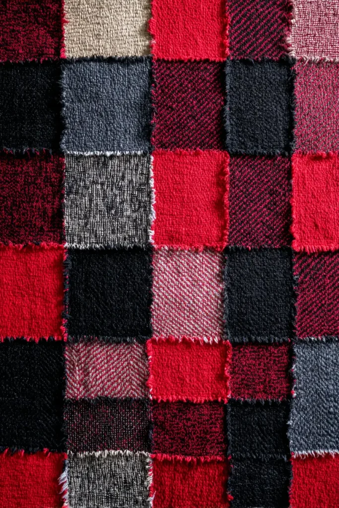 Rugged Flannel Rag Quilt Patterns for Active Boys