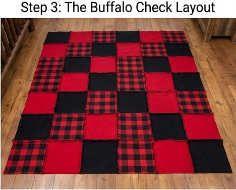 Rugged Flannel Rag Quilt Patterns for Active Boys