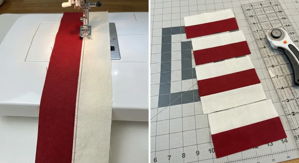 Rustic Farmhouse Red, Black, and White Quilt Designs