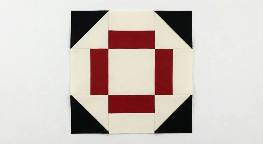 Rustic Farmhouse Red, Black, and White Quilt Designs