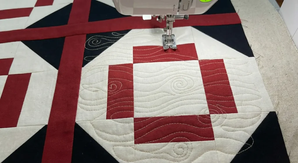 Rustic Farmhouse Red, Black, and White Quilt Designs