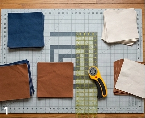 Rustic Japanese Farmhouse Patchwork Couch Covers