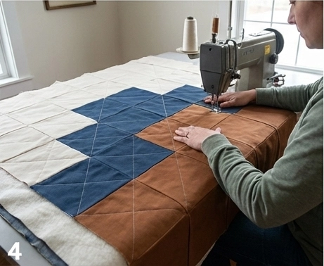 Rustic Japanese Farmhouse Patchwork Couch Covers