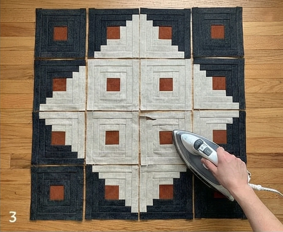 Rustic Nordic Log Cabin Patterns for Stylish Couch Protection