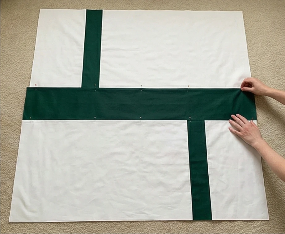 Scandinavian Cross Quilt Designs for Minimalist Bed Covers