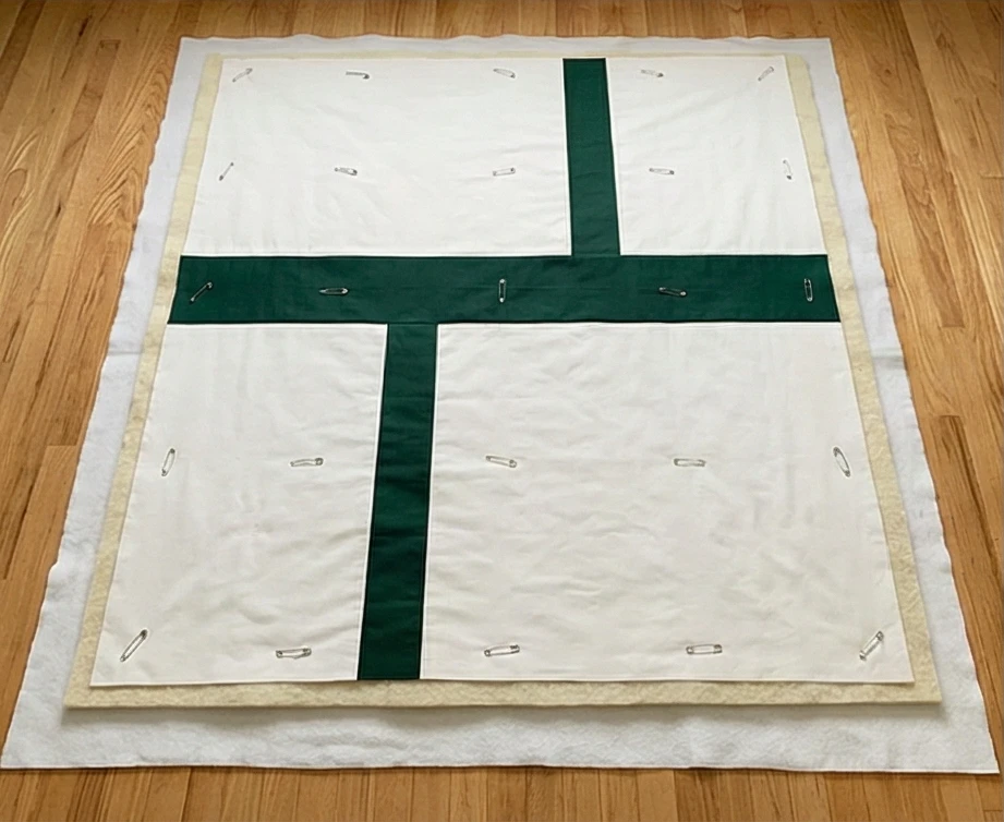 Scandinavian Cross Quilt Designs for Minimalist Bed Covers