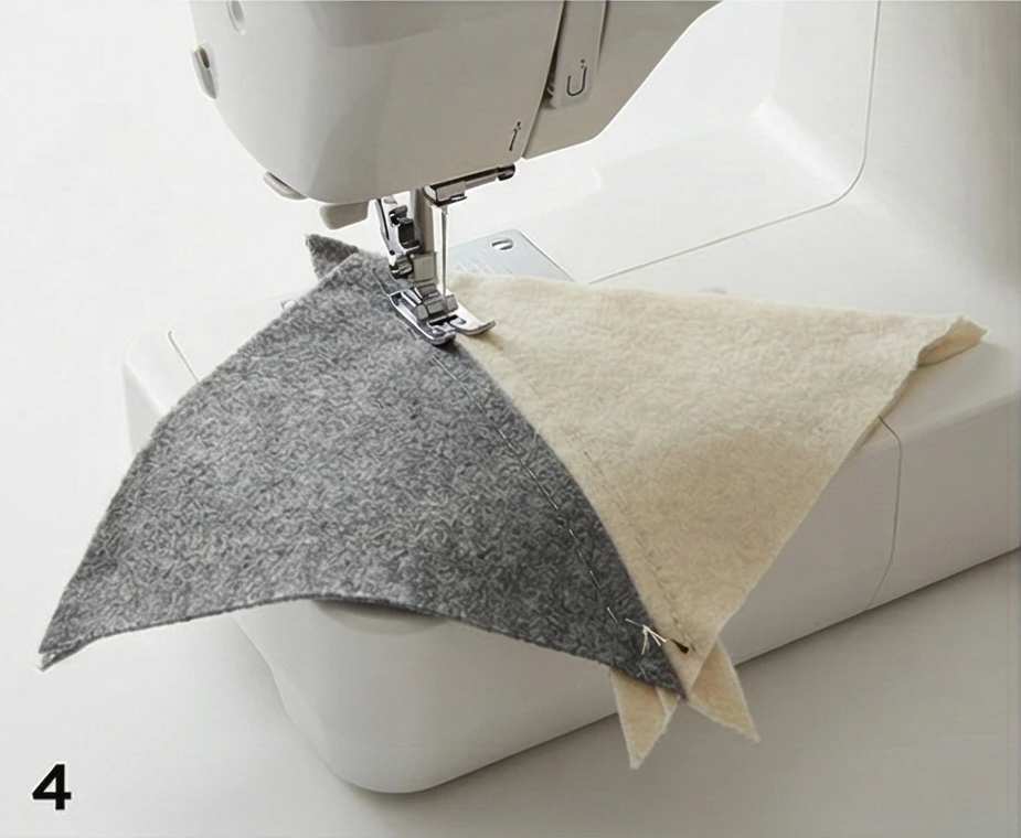 Scandinavian-Inspired Wool Quilts in Soft Neutral Winter Tones