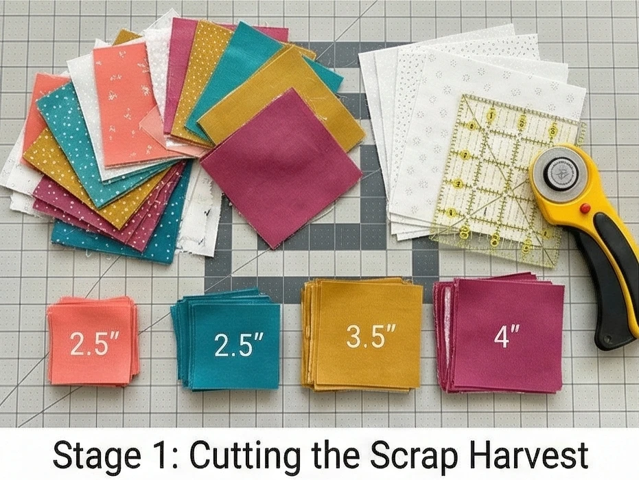 Scrappy Friendship Star Quilt Patterns for a Charming Guest Room