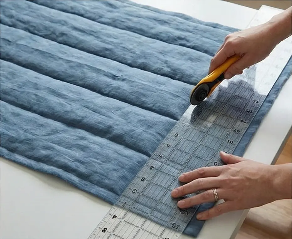 Simple Channel-Quilted Bed Runners for Serene Style