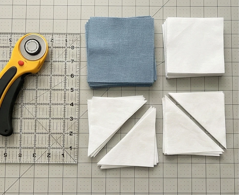 Simple Scandinavian Diamond Quilt for Dining Table Runners
