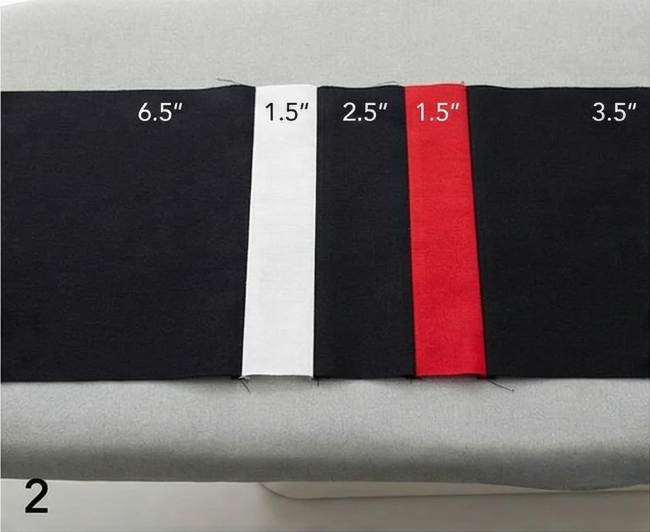 Sleek Striped Quilt Runners for Coffee Tables