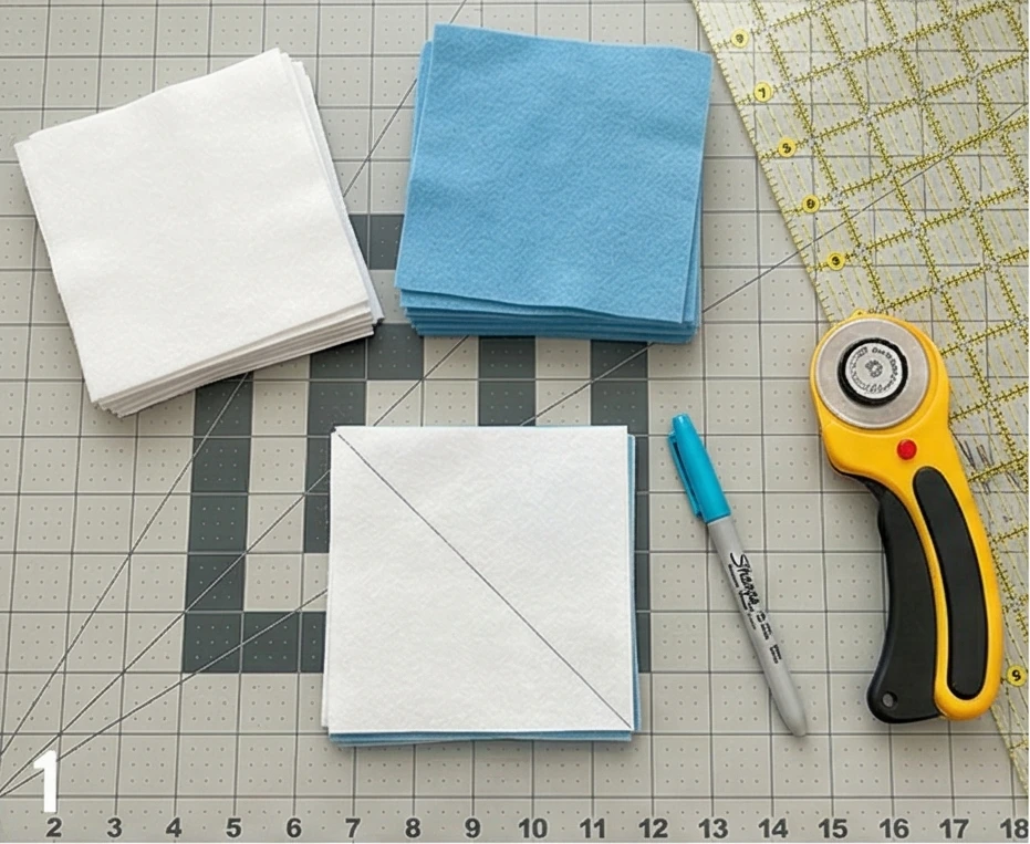 Snowflake Quilt Patterns with Warm Flannel Batting