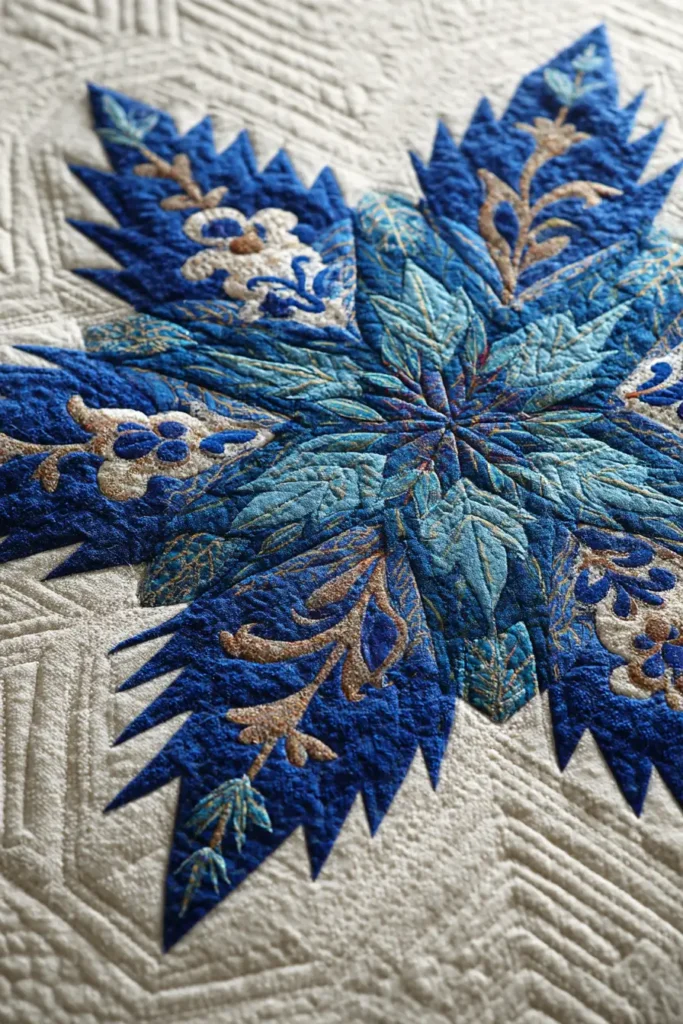 Sophisticated LeMoyne Star Pillow Shams for Comfort