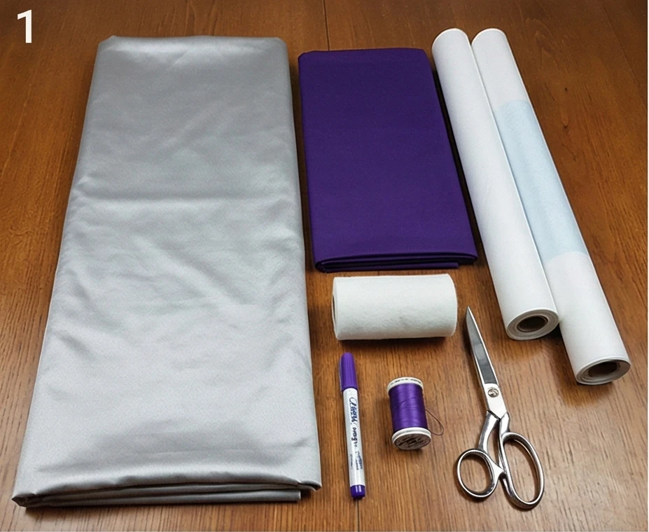 Sophisticated Orchid Hawaiian Quilt Table Runners