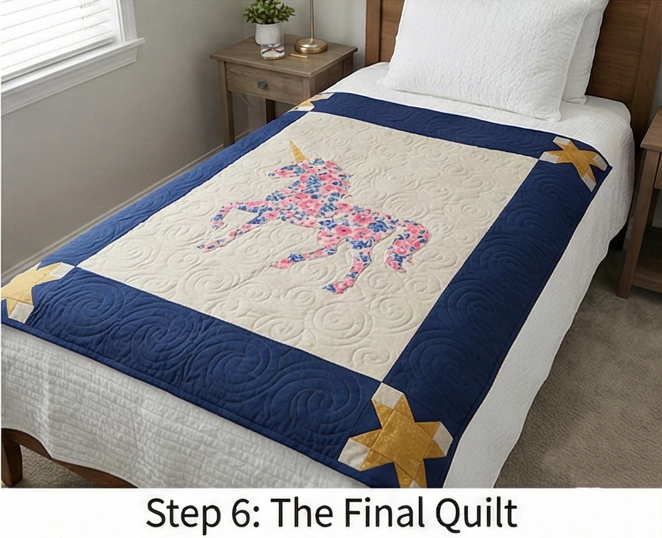 Stylish Unicorn Quilt Ideas for Everyday Girls' Bed Covers