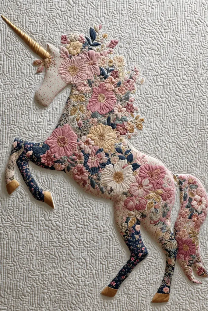 Stylish Unicorn Quilt Ideas for Everyday Girls' Bed Covers