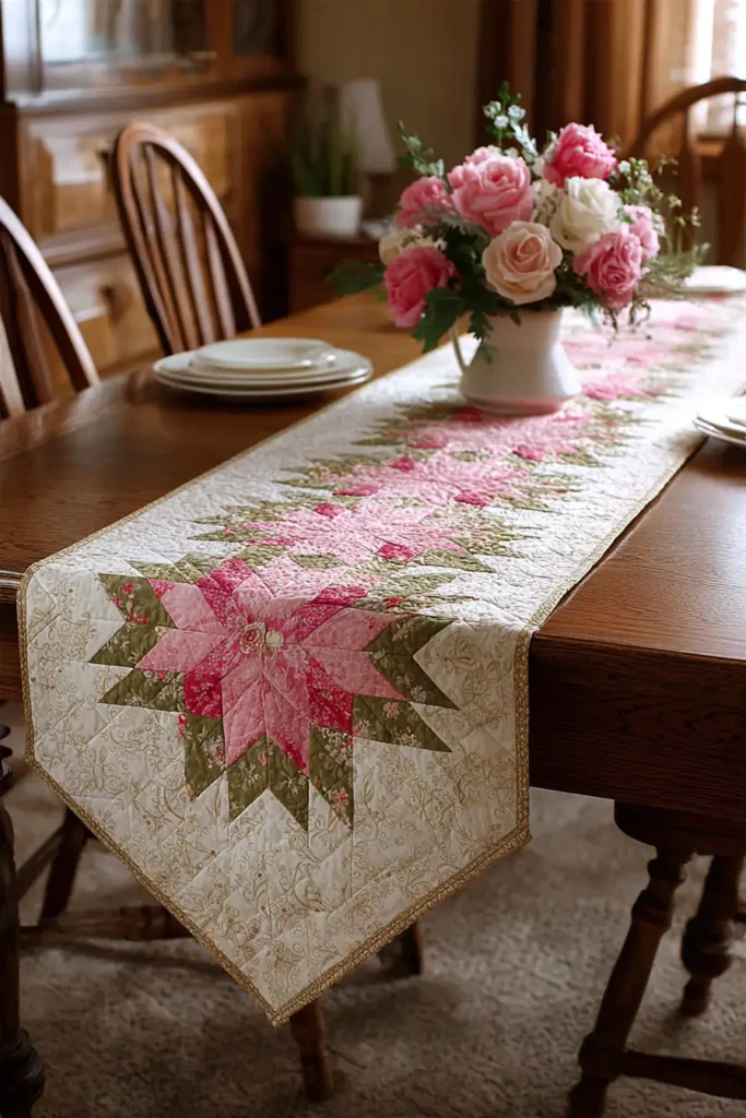 Timeless Star Quilt Table Runners for Dining Room Charm