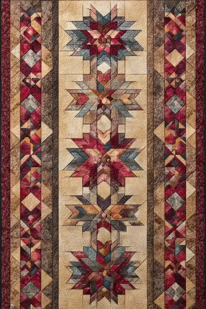 Timeless Star Quilt Table Runners for Dining Room Charm