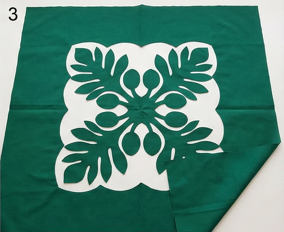 Traditional Hawaiian Quilt Designs with Appliqué