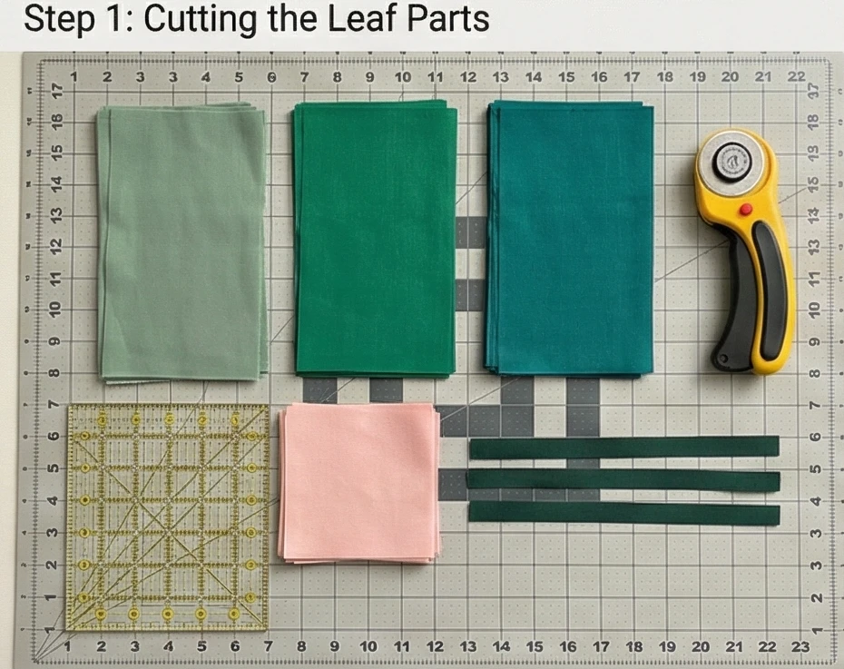 Tropical Palm Quilt Patterns for Comfortable Girls' Bed Covers