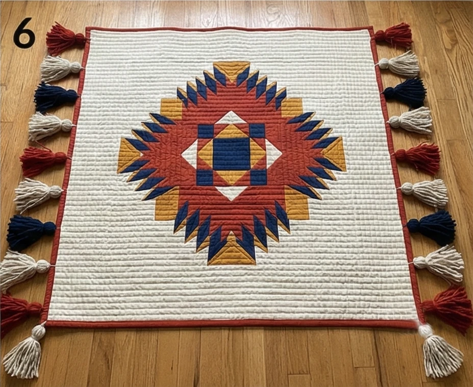 Turkish Kilim Quilt Patterns for Bold Colors