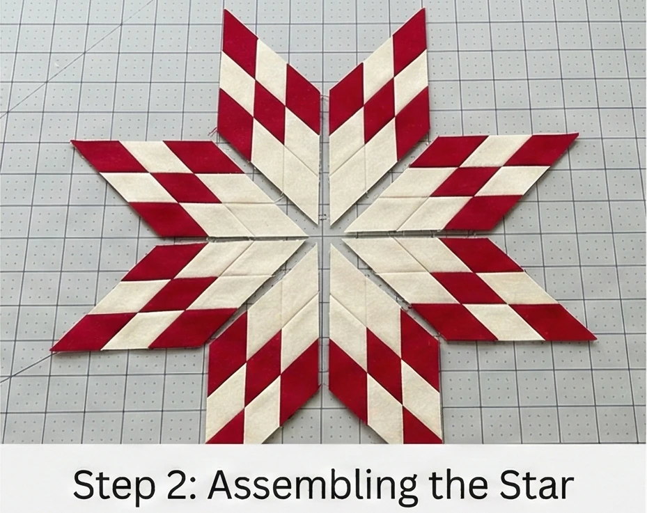 Vintage-Inspired Star Quilt Art Designs for Gallery Walls