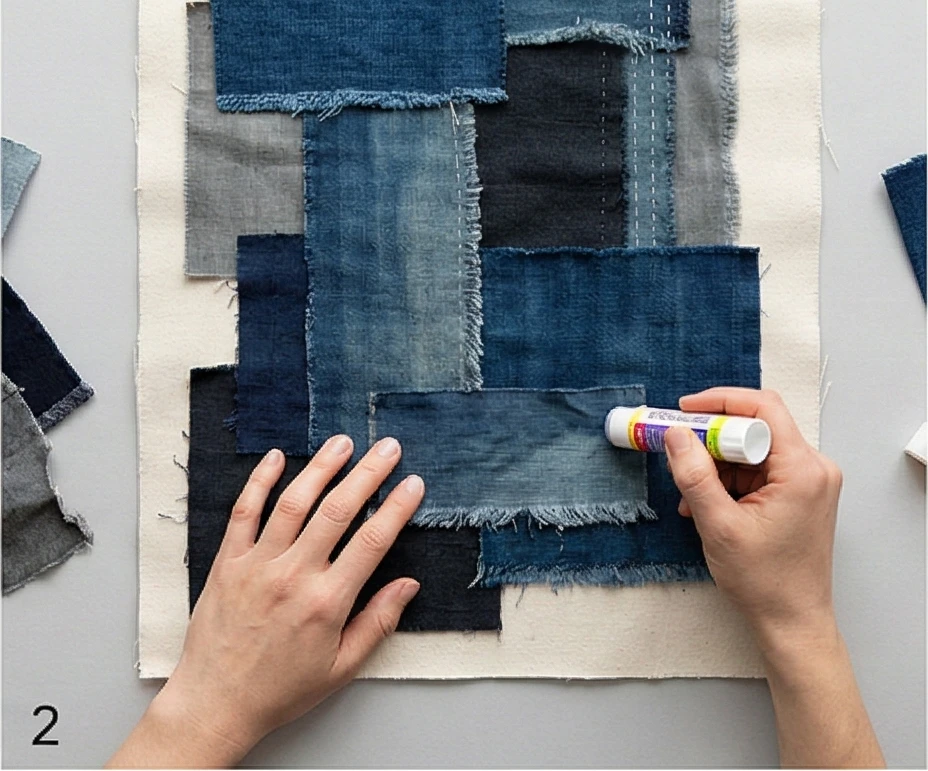 Wabi-Sabi Boro Patchwork Wall Hangings