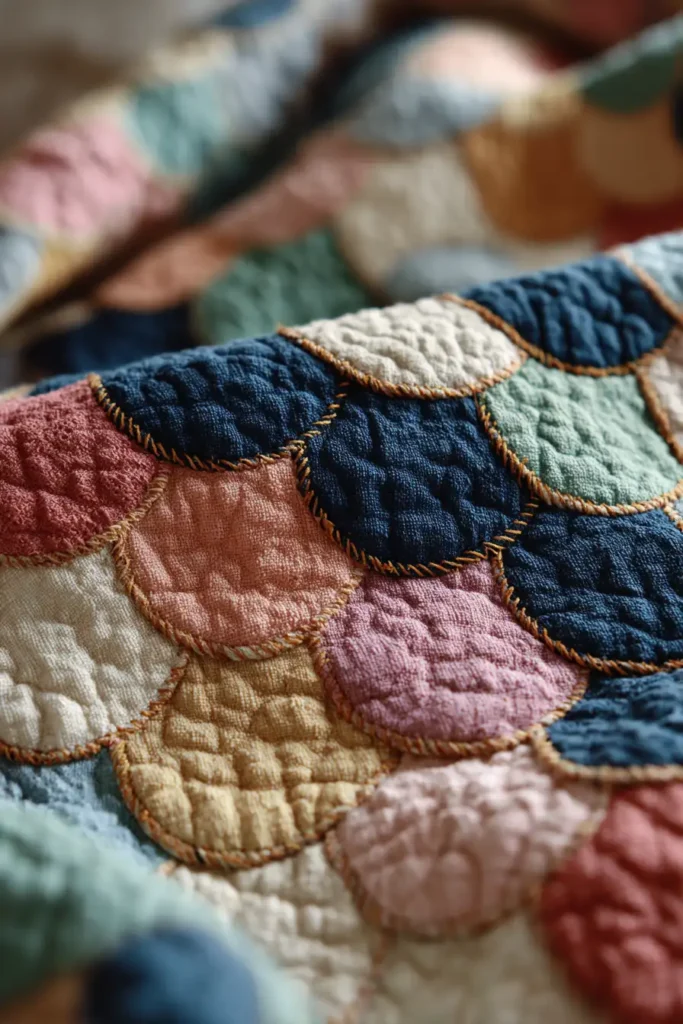 Whimsical Mermaid Scale Quilt Patterns for Under-the-Sea Decor