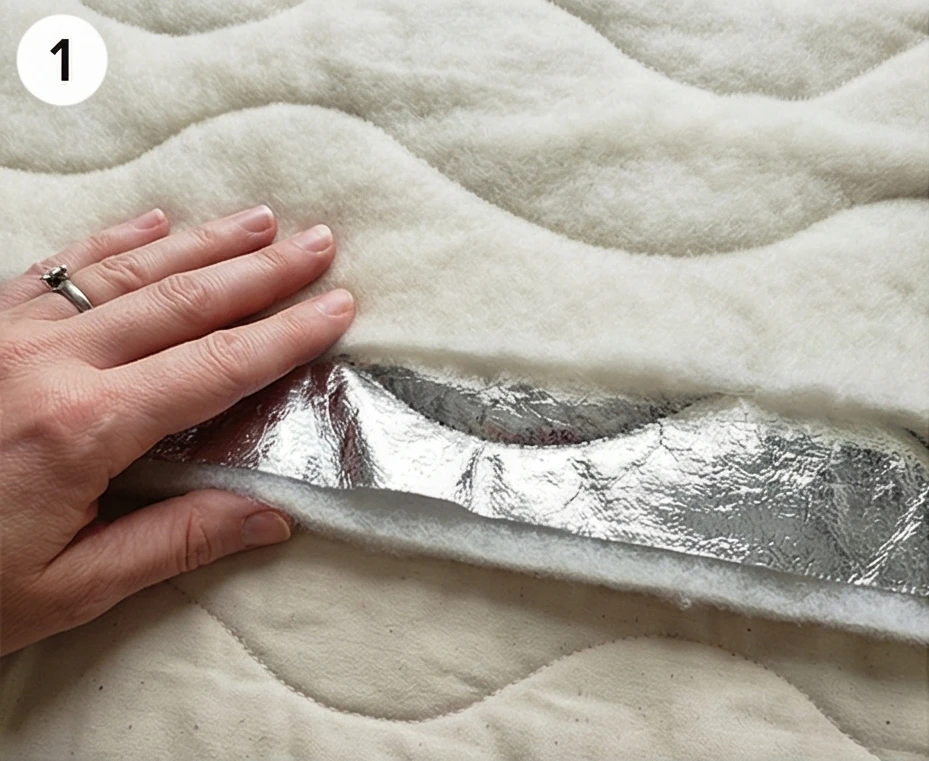 Winter Landscape Art Quilts with Insulated Batting