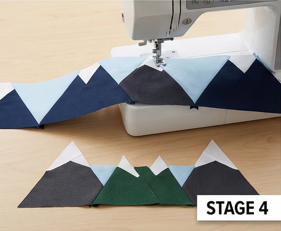 Woodland Bear and Mountain Quilt Themes for Nature Lovers