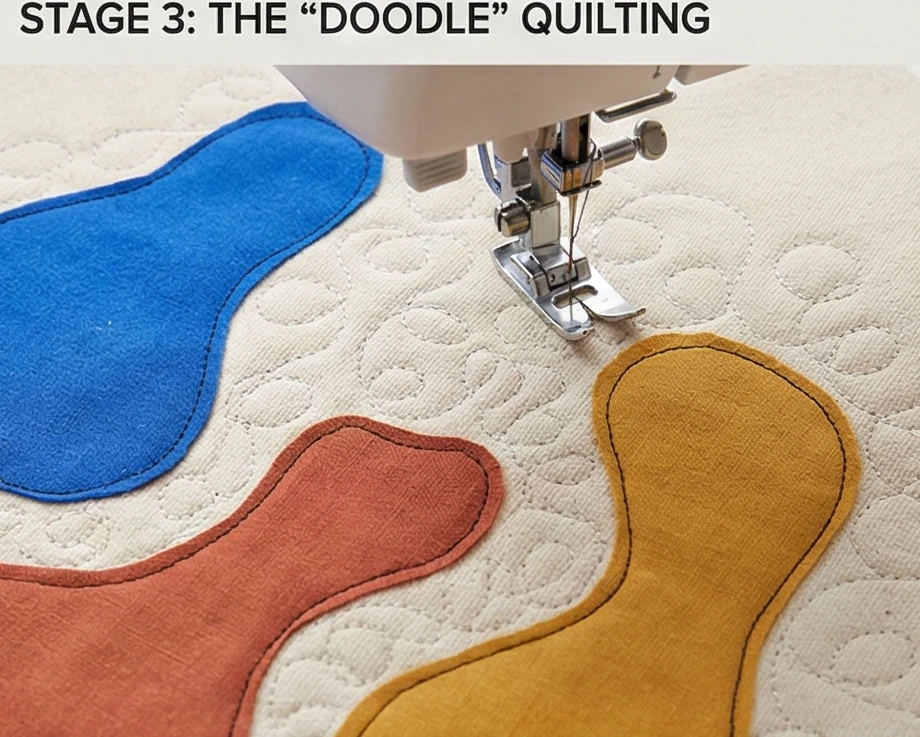 Abstract Art Inspired Chair Pads for Comfortable Seating