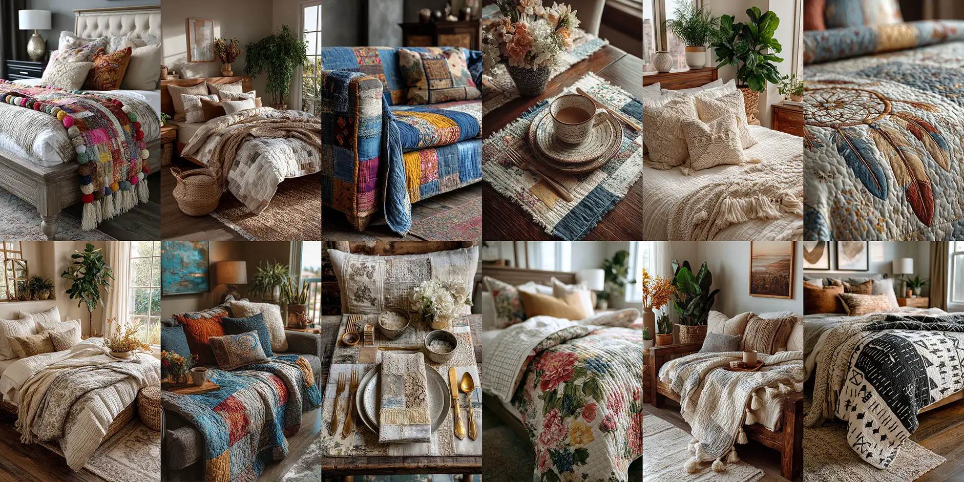 Boho Quilt Pattern Ideas for Creating a Stylish and Relaxed Sanctuary