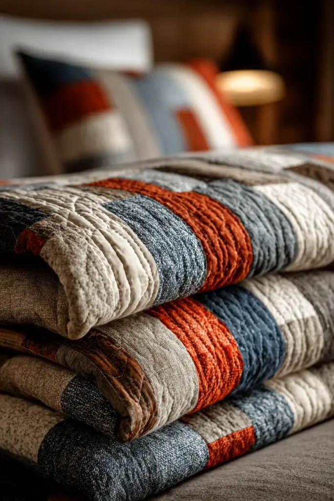 Contemporary Log Cabin Variations for Modern Sofas