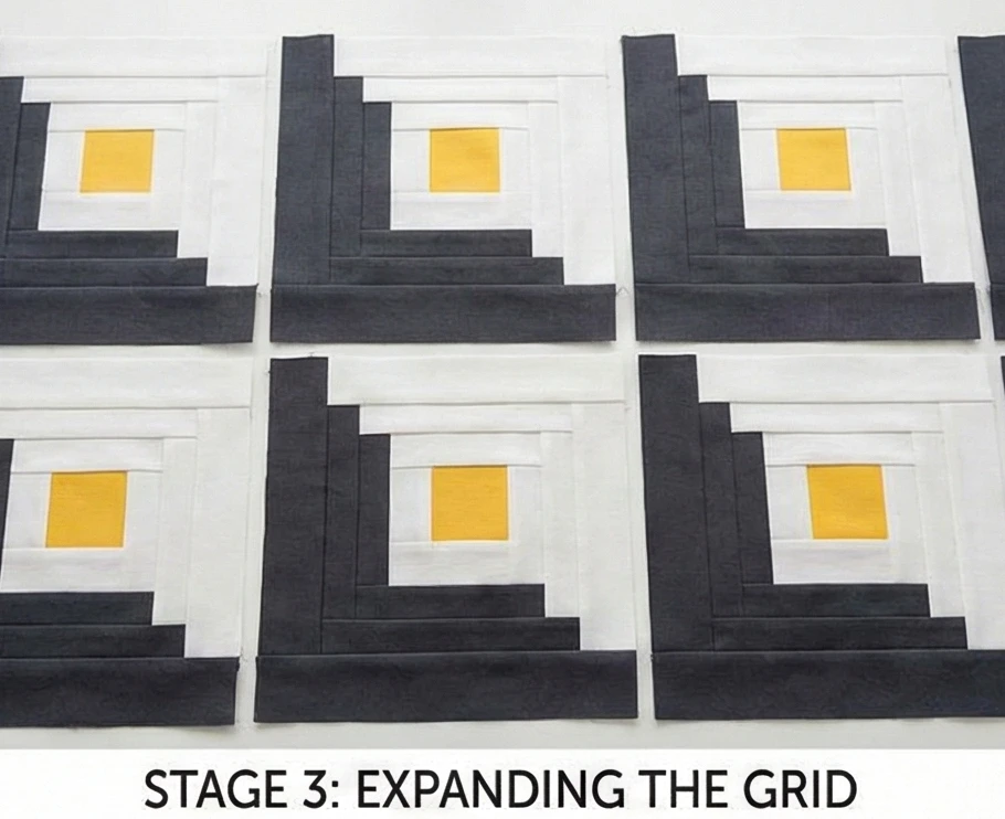 Contemporary Log Cabin Variations for Modern Sofas