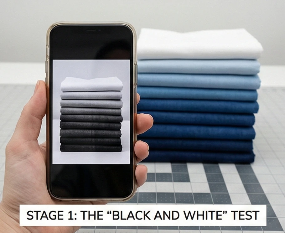 Contemporary Ombre Gradient Bed Quilt Designs