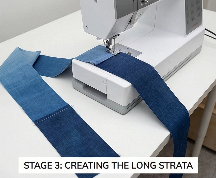 Contemporary Ombre Gradient Bed Quilt Designs