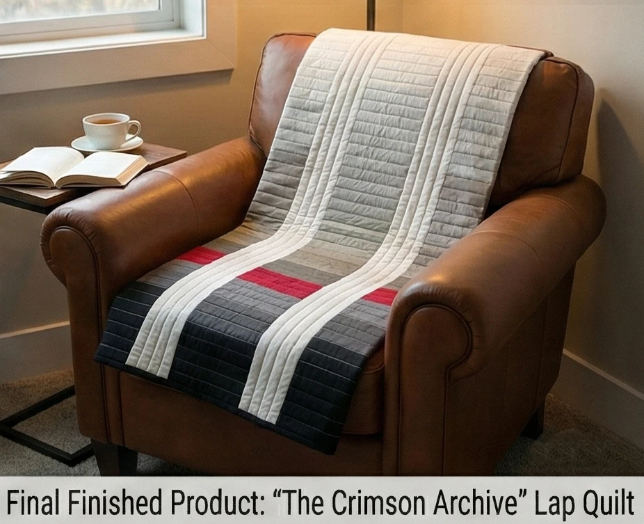 Cozy Jelly Roll Lap Quilts for Relaxing Reading Nooks