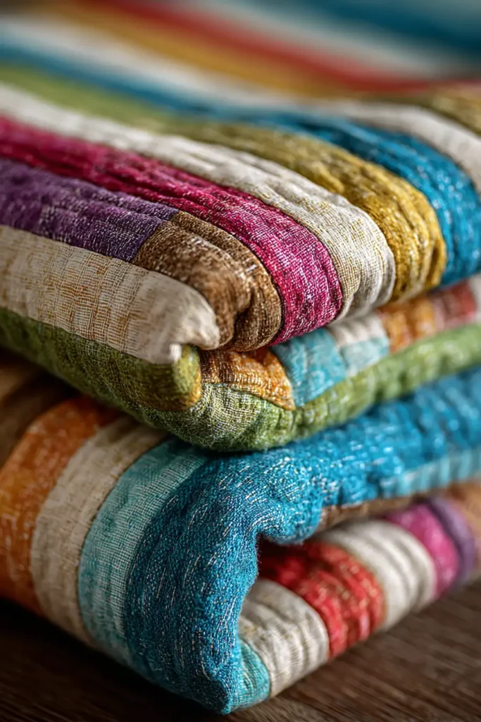 Cozy Jelly Roll Lap Quilts for Relaxing Reading Nooks