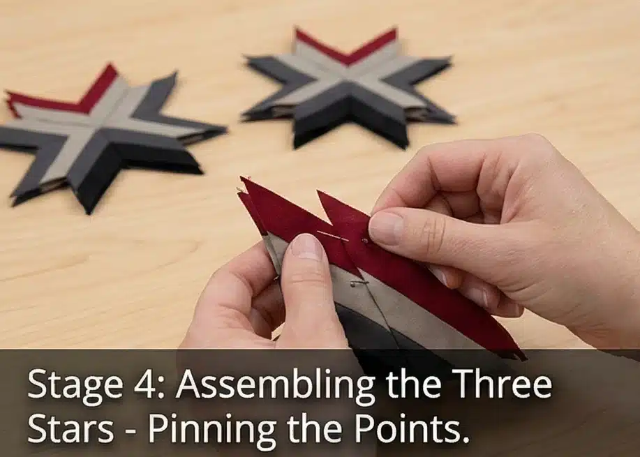 Cozy Lakota Star Quilted Bed Runners for Layered Bedding Elegance