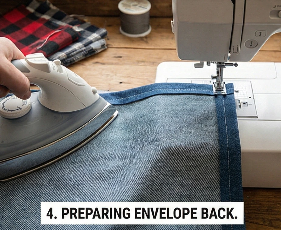 Cozy Plaid Patchwork Pillow Covers for Boys' Reading Nooks