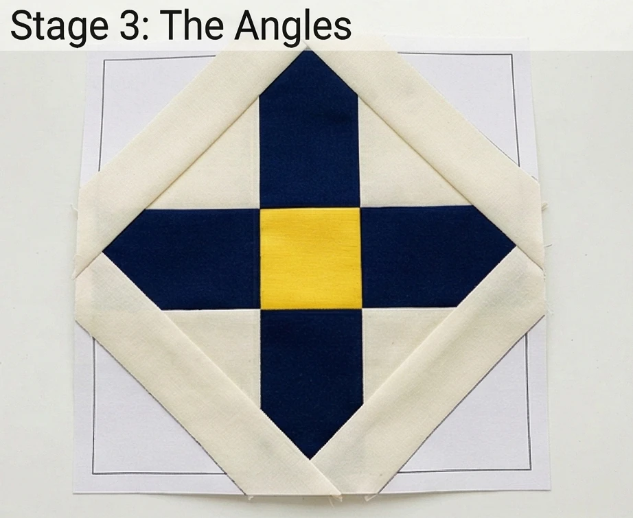 DIY Log Cabin Quilted Pillow Covers for a Cozy Bed