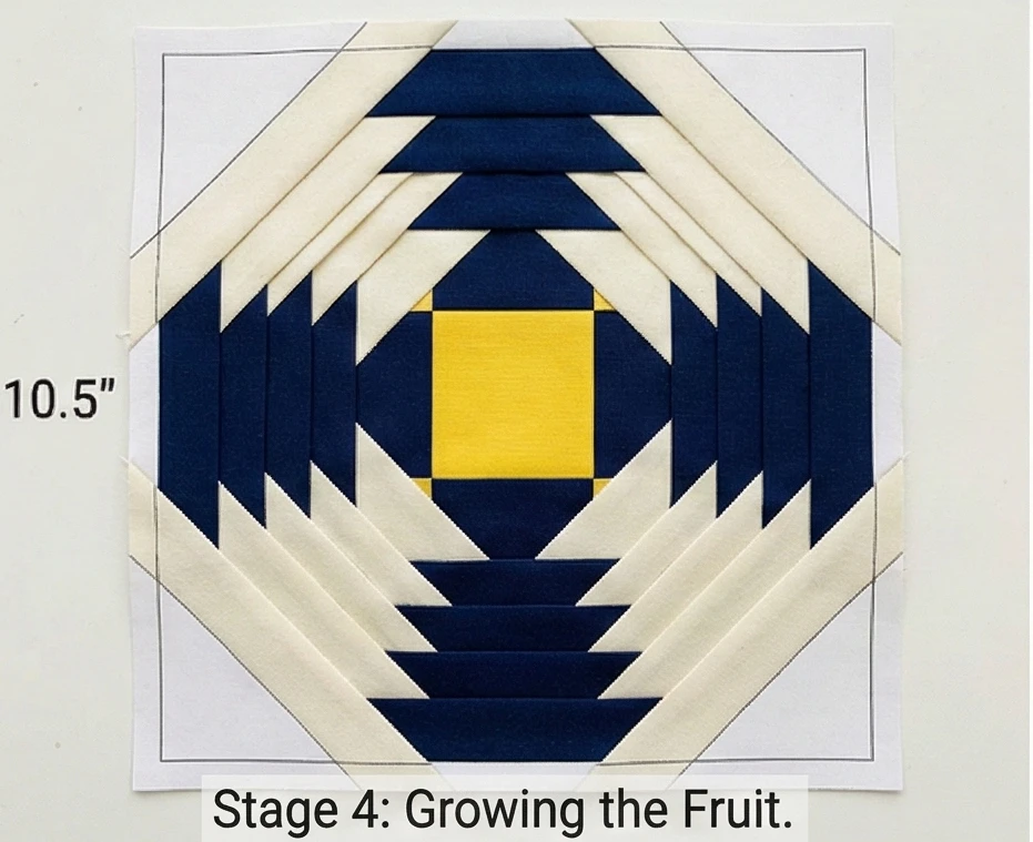 DIY Log Cabin Quilted Pillow Covers for a Cozy Bed